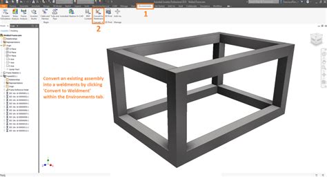 inventor weld sheet metal|weldments in inventor.